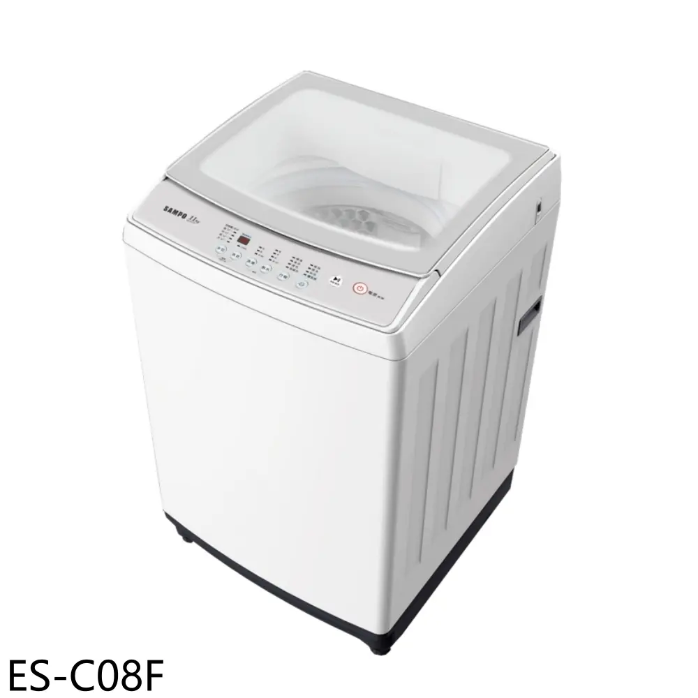 聲寶【ES-C08F】7.5公斤洗衣機(含標準安裝)(7-11商品卡200元)