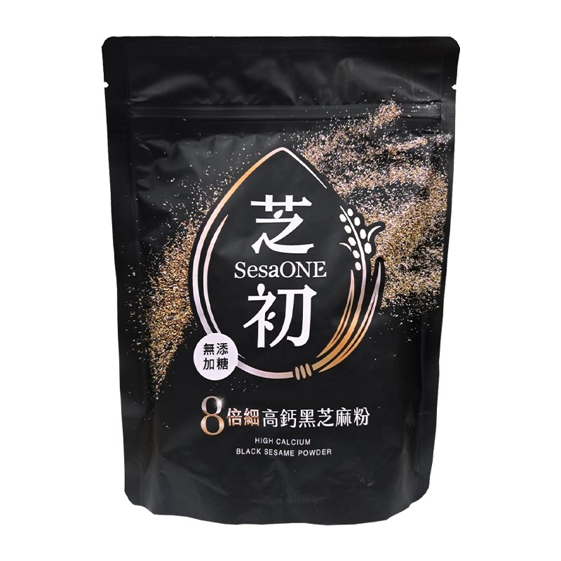 直降組↘【SesaOle 芝初】8倍細高鈣黑芝麻粉380g罐+ 8倍細高鈣黑芝麻粉200g袋裝x2