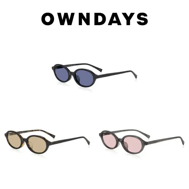 【OWNDAYS】BACK in BLACK系列 橢圓調光變色太陽眼鏡 OB2009G-5A