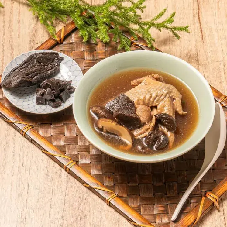 【永豐餘生技 GREEN&SAFE】老菜脯黑蒜雞湯 400g/包