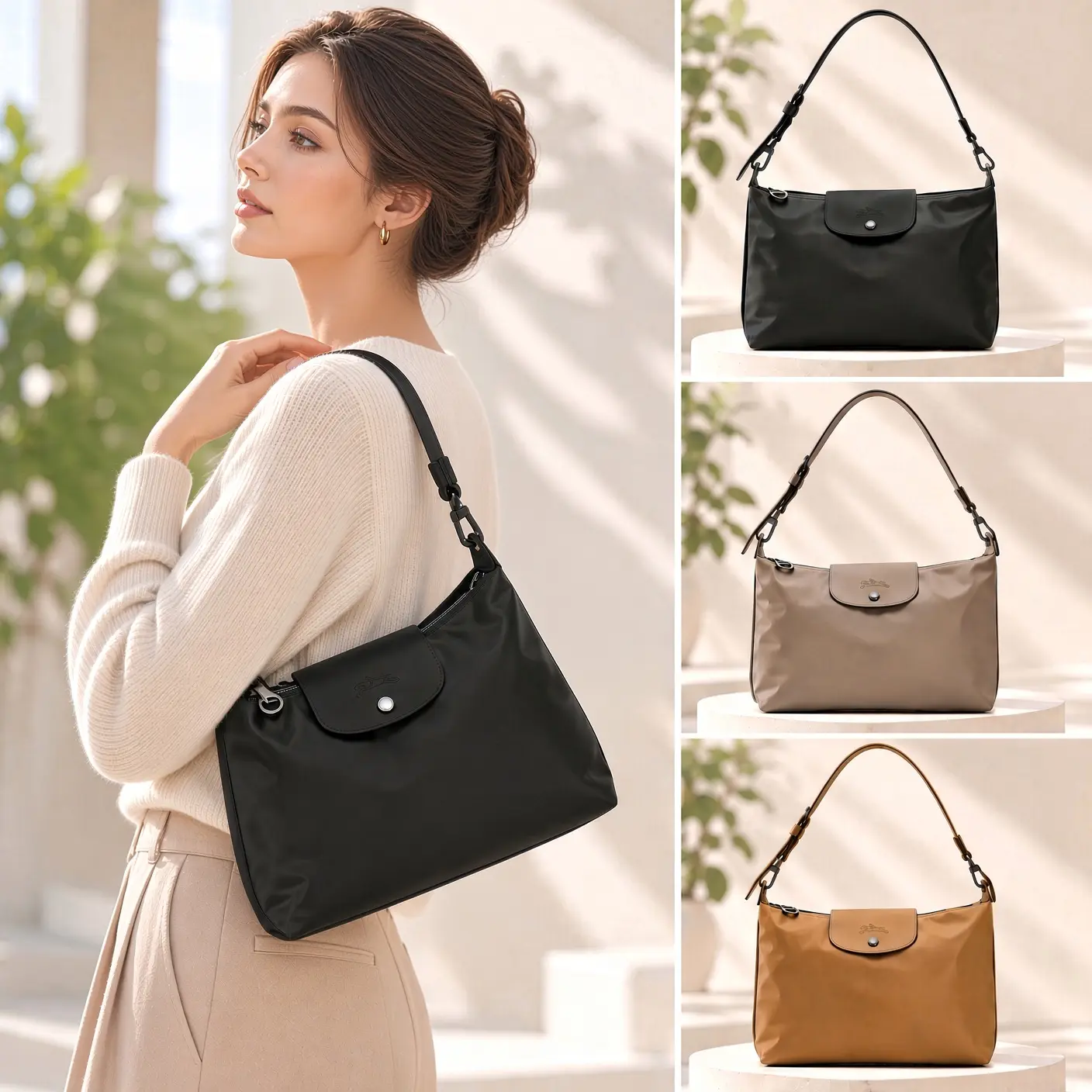 【LONGCHAMP】Le Pliage Xtra hobo 肩背包(多款選)
