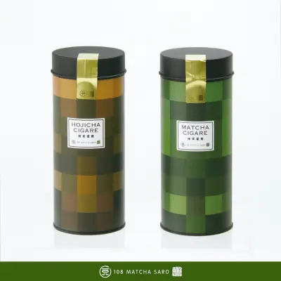 【108 MATCHA SARO】抹茶 | 焙茶手工蛋捲 單罐-抹茶