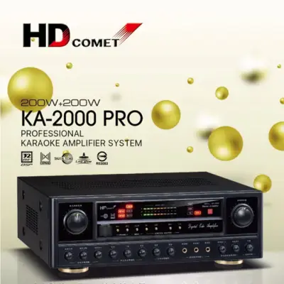結帳再折 HD COMET卡本特 KA-2000 PRO 數位迴音卡拉OK綜合擴大機 250W~卡拉OK擴大機推薦