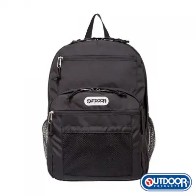 【BAG TO YOU 百達遊 】OUTDOOR 率性學院-14吋筆電後揹包-深米