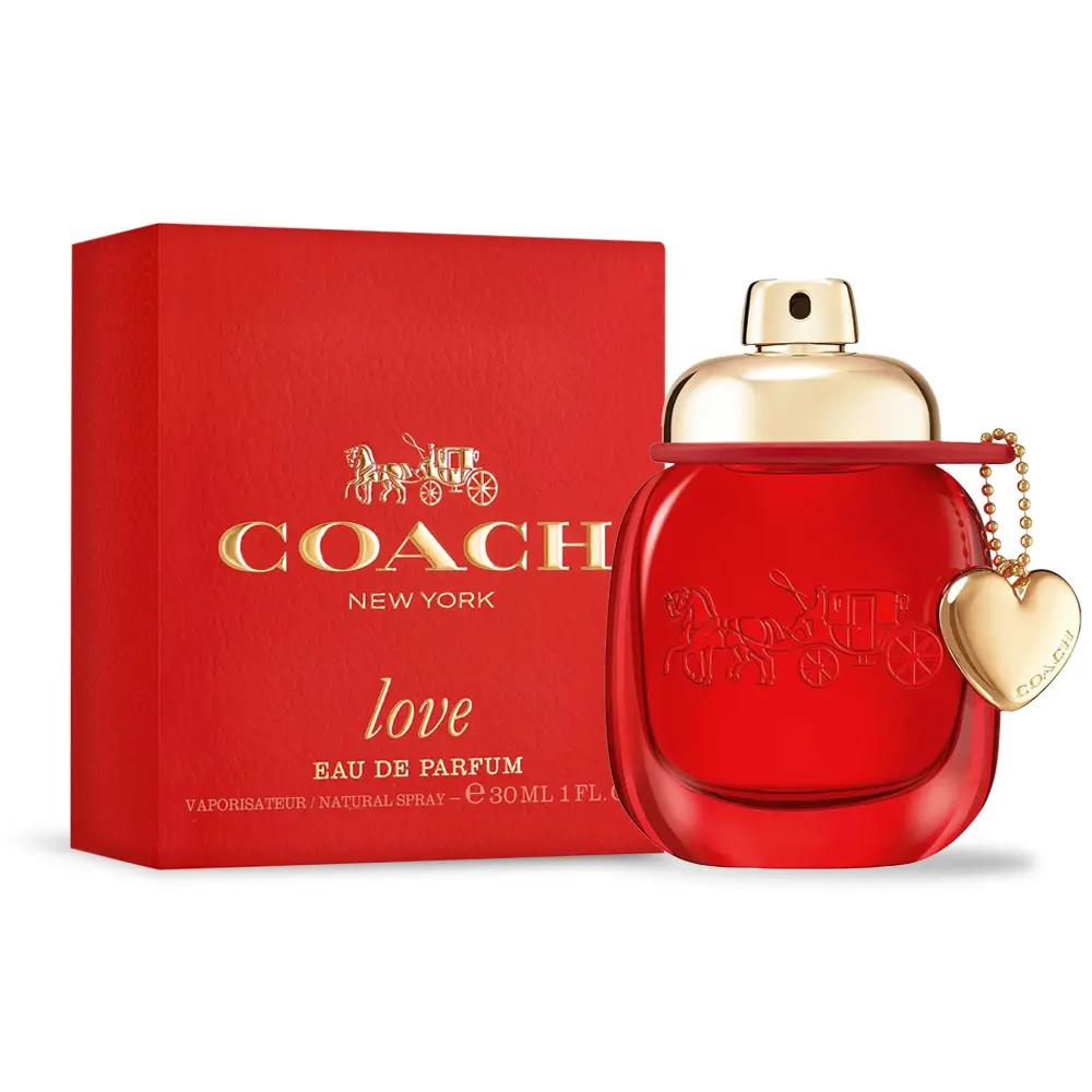 COACH Love 時尚戀紅淡香精(30ml) EDP-香水公司貨｜Global Online｜Global Mall 環球Online