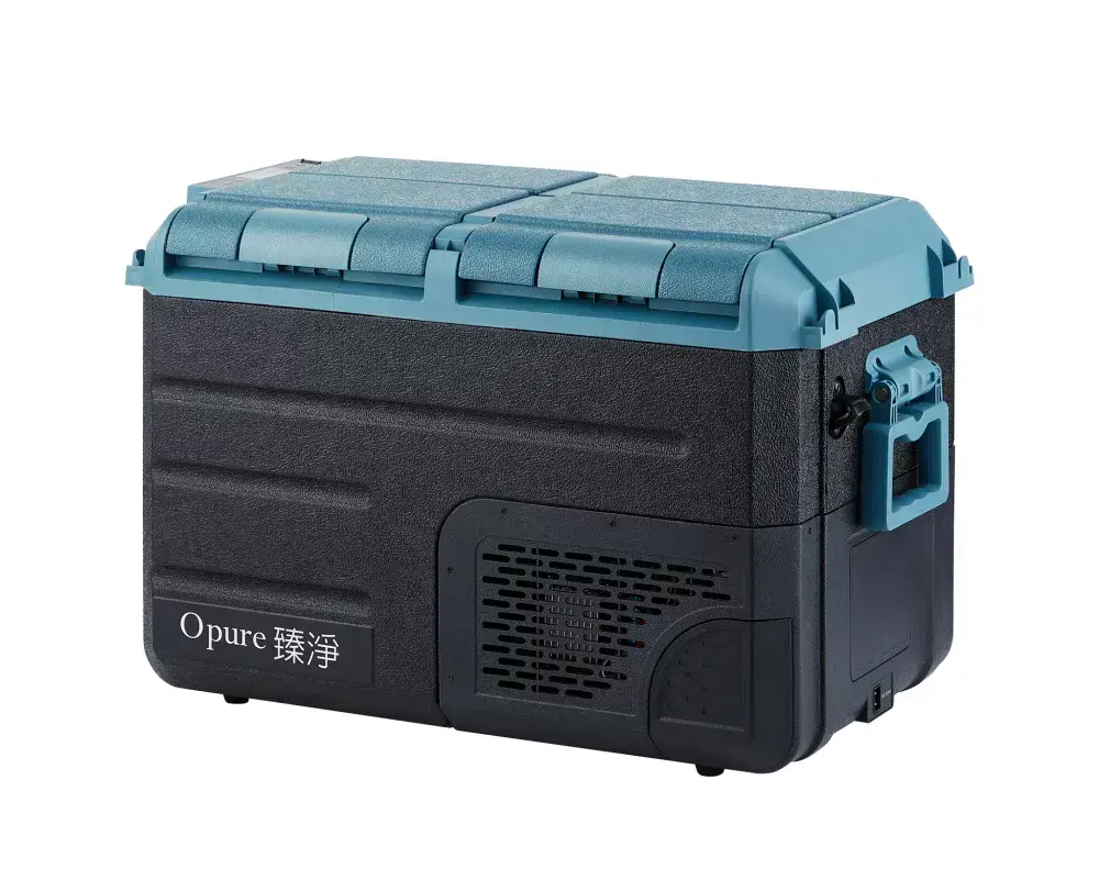 贈變壓器 Opure 臻淨 50L LG-R50 雙槽雙溫控車/ 家兩用露營冰箱 採用LG DC直流壓縮機