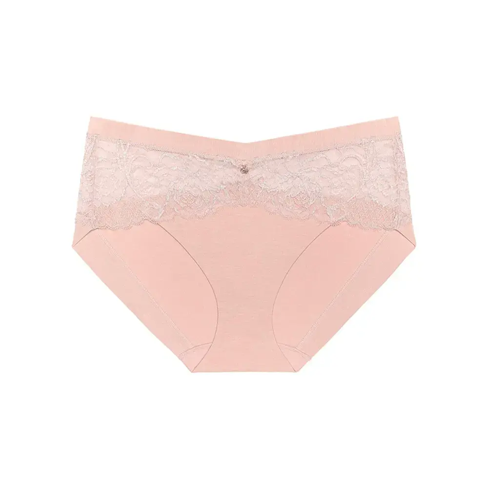 【黛安芬】FLORALE Wild Peony 自由牡丹系列 中腰平口內褲 M-EEL ｜87-2345 WJ 氣質裸-EEL