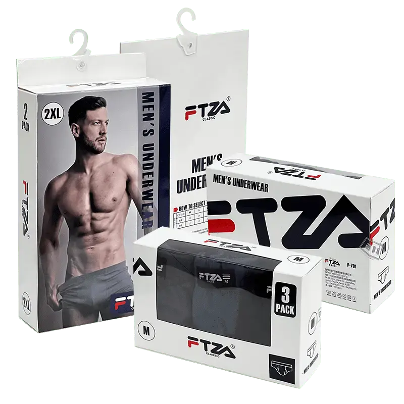 【梁衫伯】精梳棉素色盒裝款貼身男內褲-盒裝三角褲3入,3XL