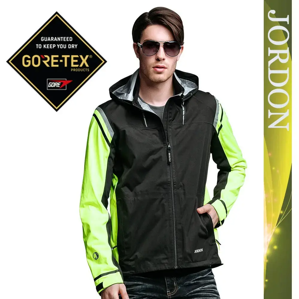 【JORDON 橋登】運動輕量GORE-TEX 3-Layer ACTIVE 單件式機能外套-紅色,2L