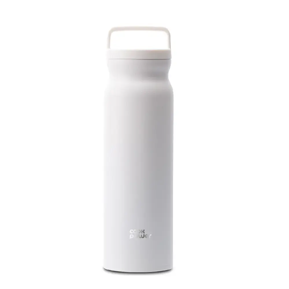 買一送一｜【CookPower 鍋寶】手提內陶瓷保溫保冷瓶780ml (四色任選)