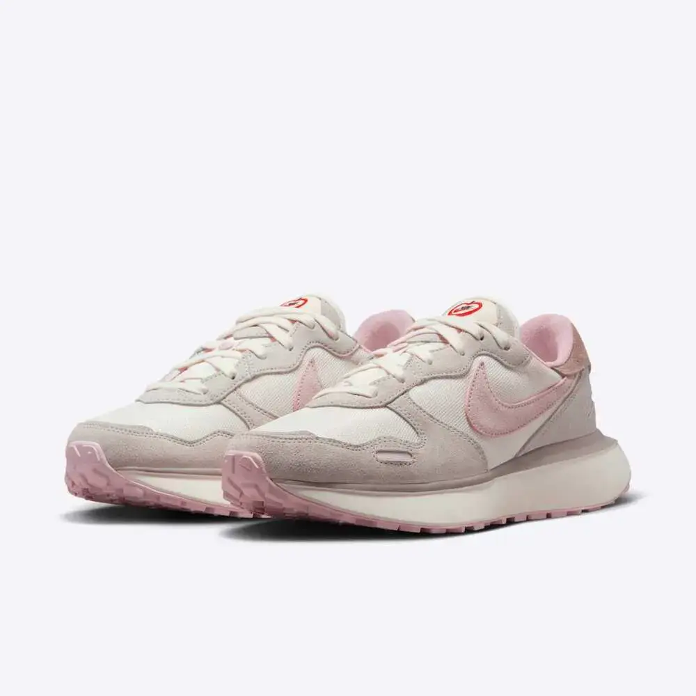【NIKE休閒鞋 女鞋 運動鞋 W PHOENIX WAFFLE 灰粉 HV5993-161-US 6