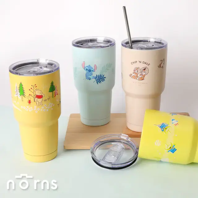 迪士尼不鏽鋼冰霸杯- Norns Original Design Disney 小熊維尼 三眼怪 玩具總動員 史迪奇 奇奇蒂蒂 304不鏽鋼 保溫杯#三眼怪-三眼怪
