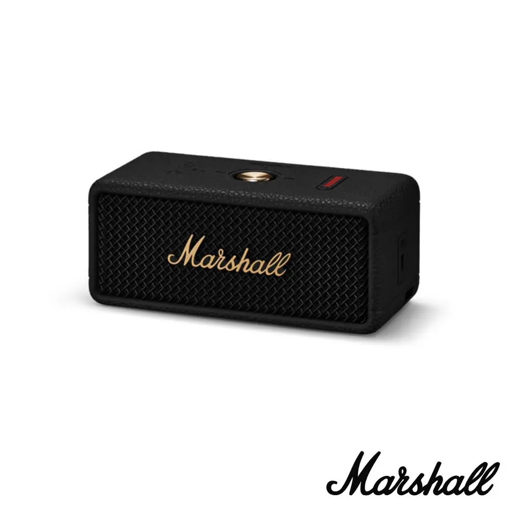 【Marshall】Emberton III 攜帶式藍芽喇叭 古銅黑
