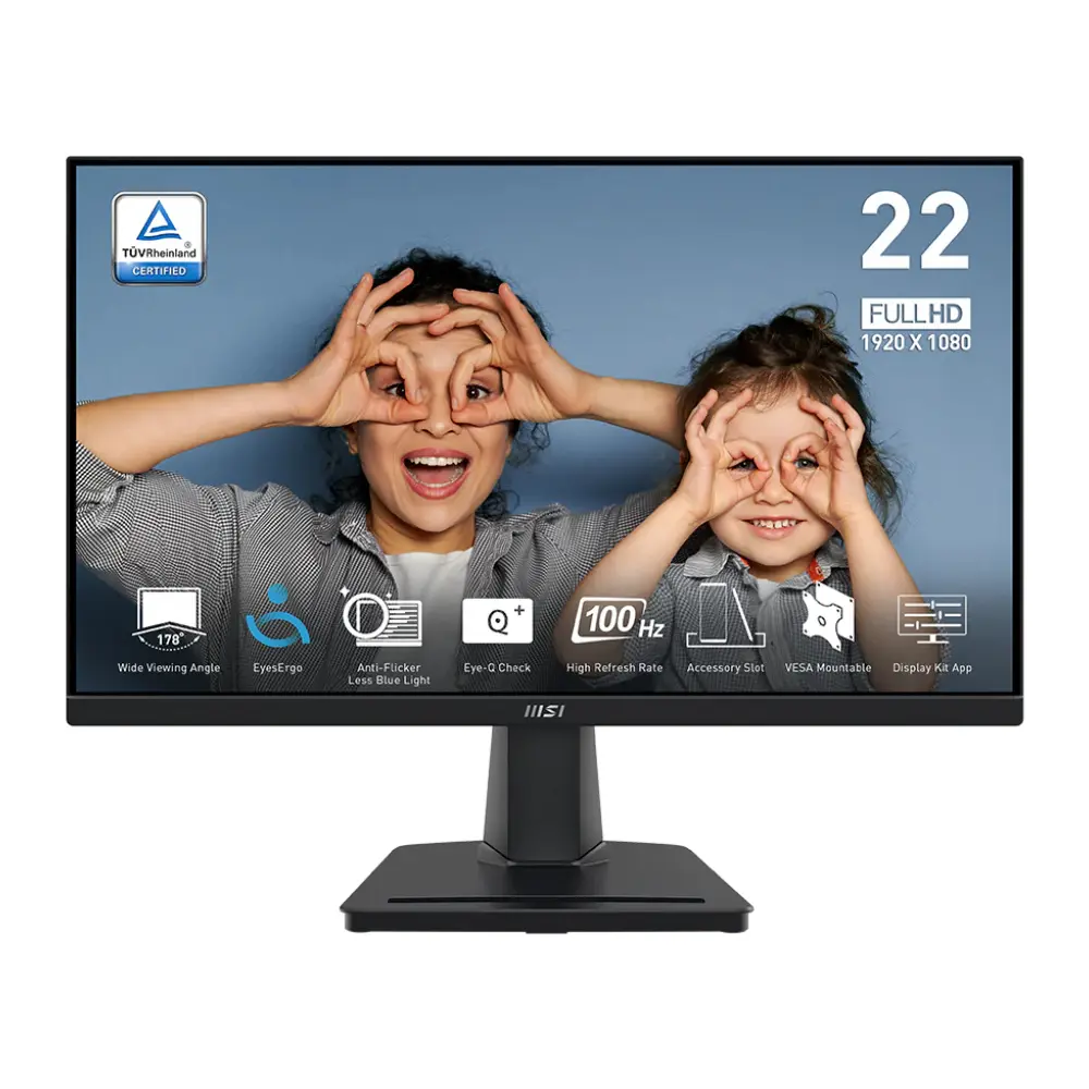 【MSI 微星】PRO MP225V 22型 VA 100Hz 商用螢幕