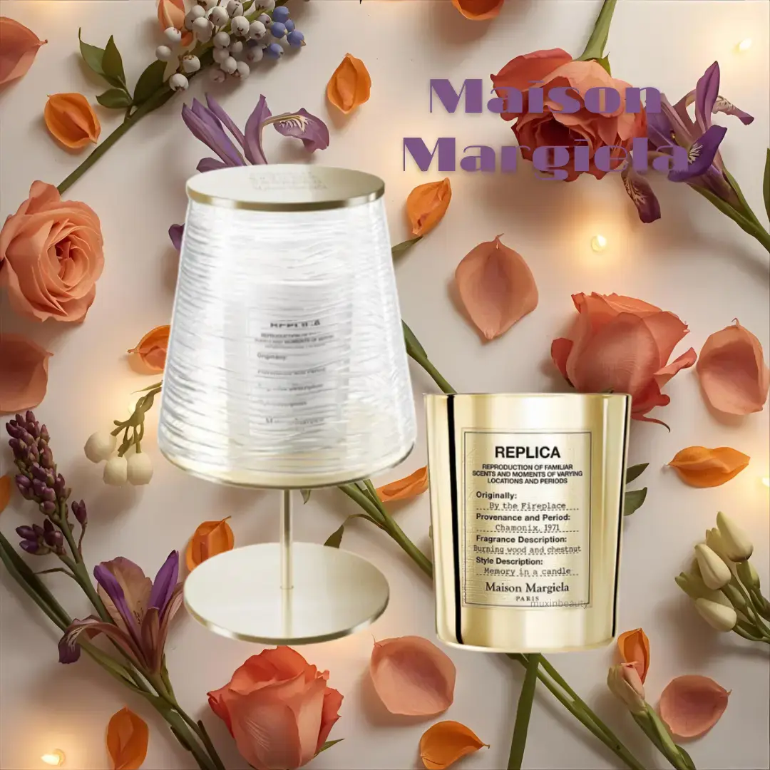 預購-Maison Margiela 梅森馬吉拉 香氛蠟燭+燭臺禮盒 國際航空版-銀色燭臺+蠟燭慵懶週末