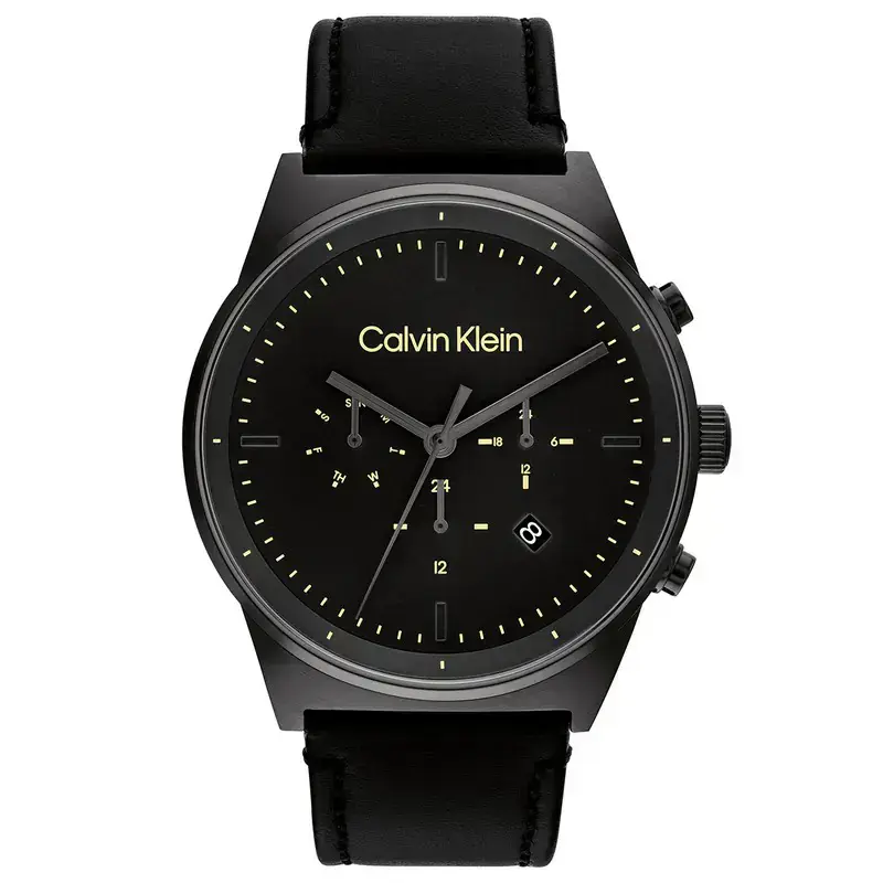 Calvin Klein CK 簡約三眼紳士腕錶44MM（C