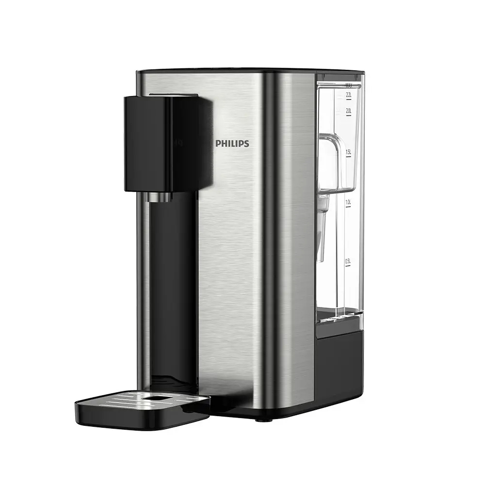 【Philips 飛利浦】ADD5906S UV殺菌生飲等級瞬熱淨飲水機 - 銀小淨｜內附濾心
