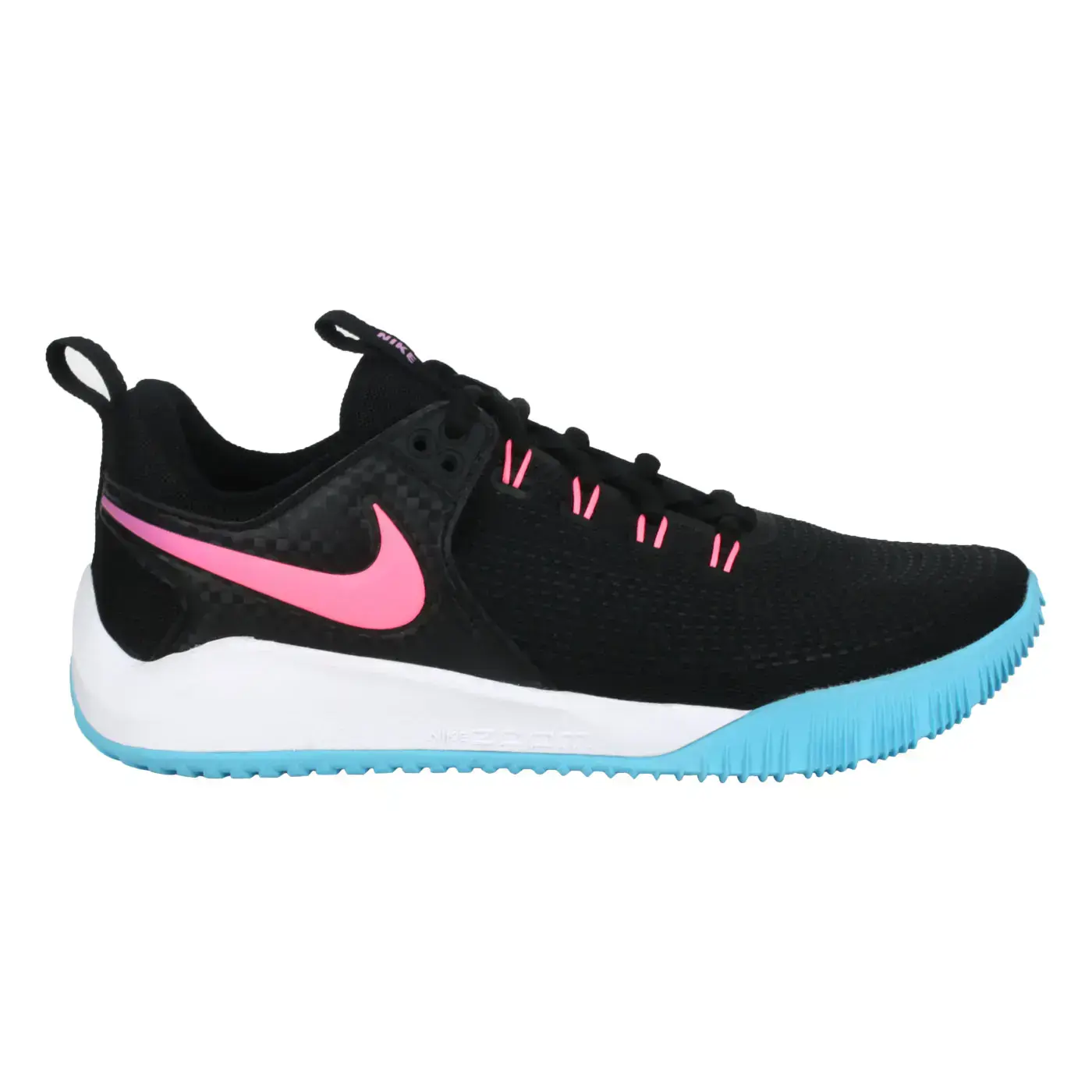 NIKE AIR ZOOM HYPERACE 2 SE 男排球鞋( 訓練 運動「DM8199064」-黑藍粉,5