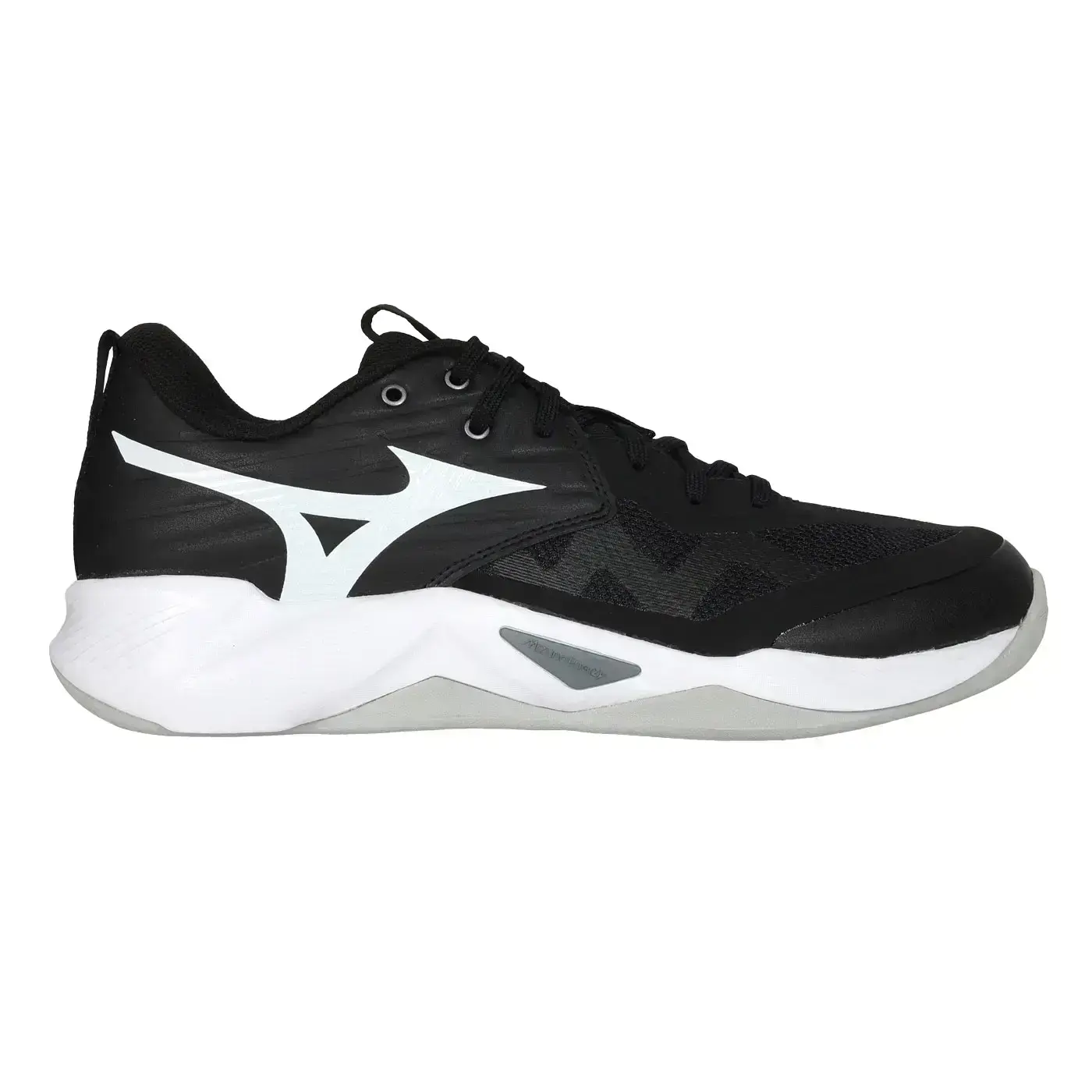 MIZUNO WAVE MOMENTUM PRO 男排球鞋( 訓練 美津濃「V1GA254054」-黑白,28