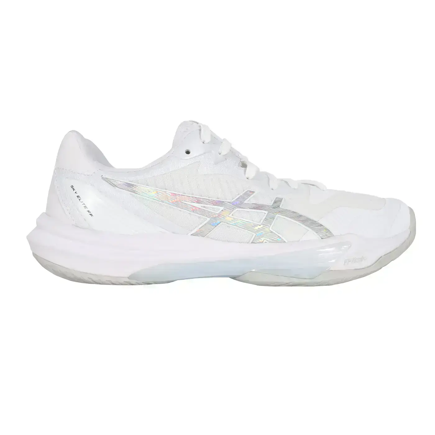 ASICS SKY ELITE FF 3 男排球鞋( 排球 亞瑟士「1053A078-100」-白炫銀,28