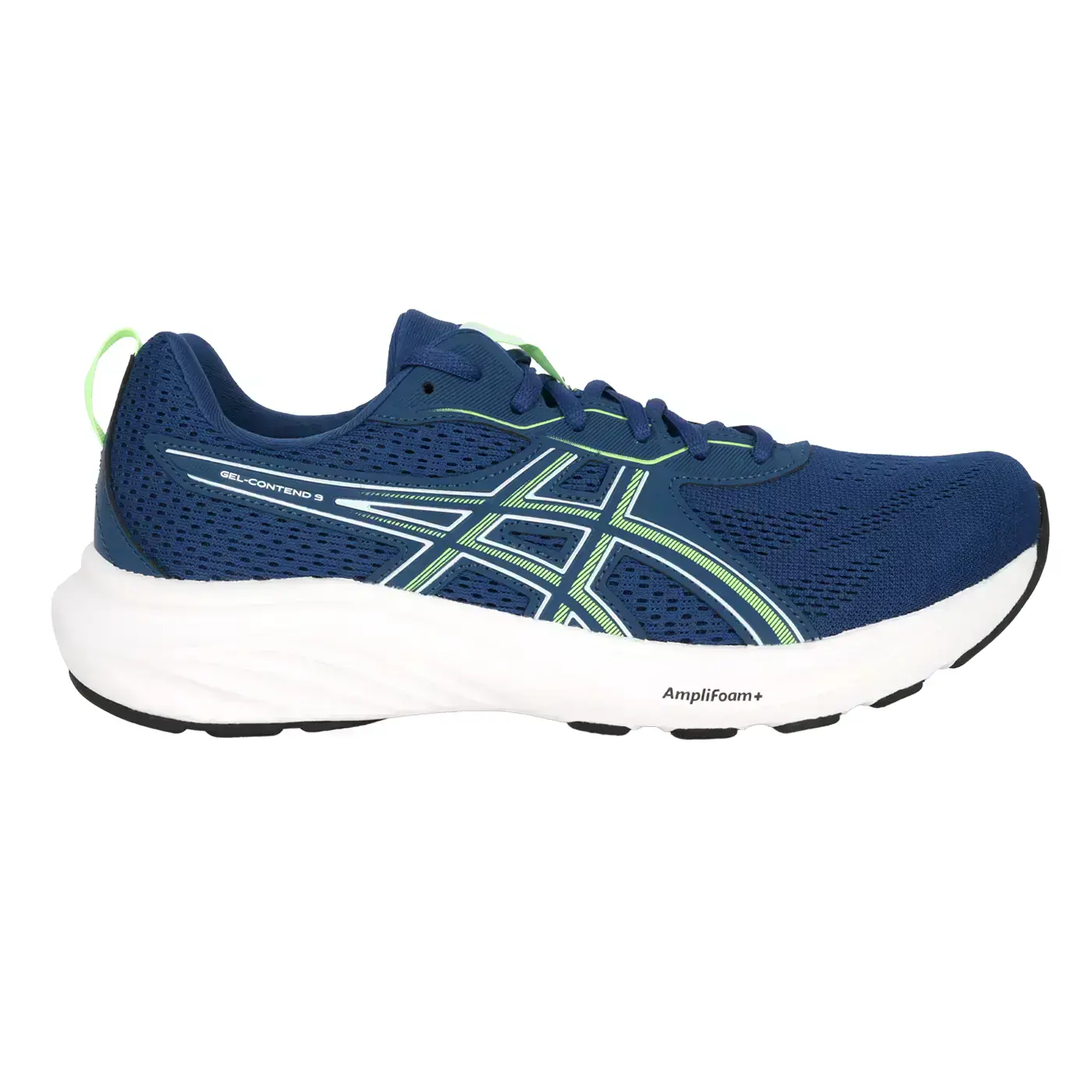 ASICS GEL-CONTEND 9 男運動鞋 ( 慢跑 運動 亞瑟士「1011B881-407」-深藍綠白,28
