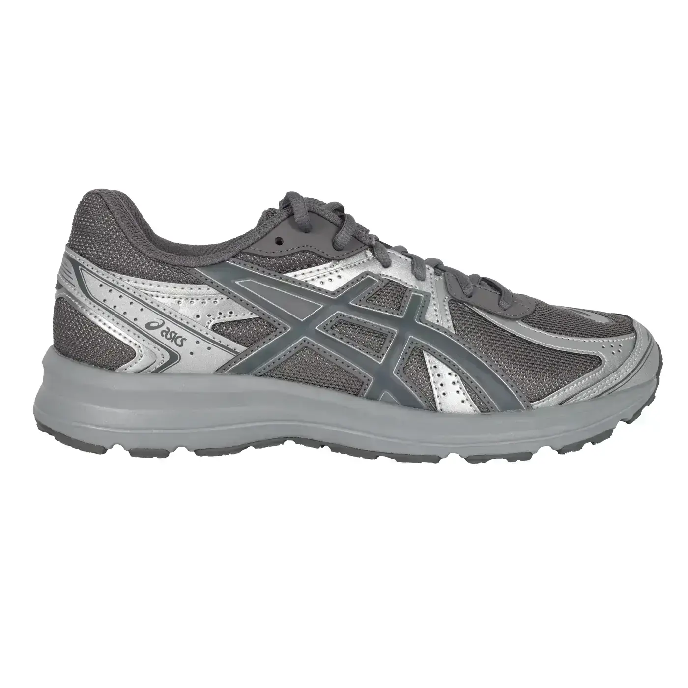 ASICS JOG 100S 男運動休閒鞋( 訓練 運動 亞瑟士「1203A741-022」-鐵灰銀,26