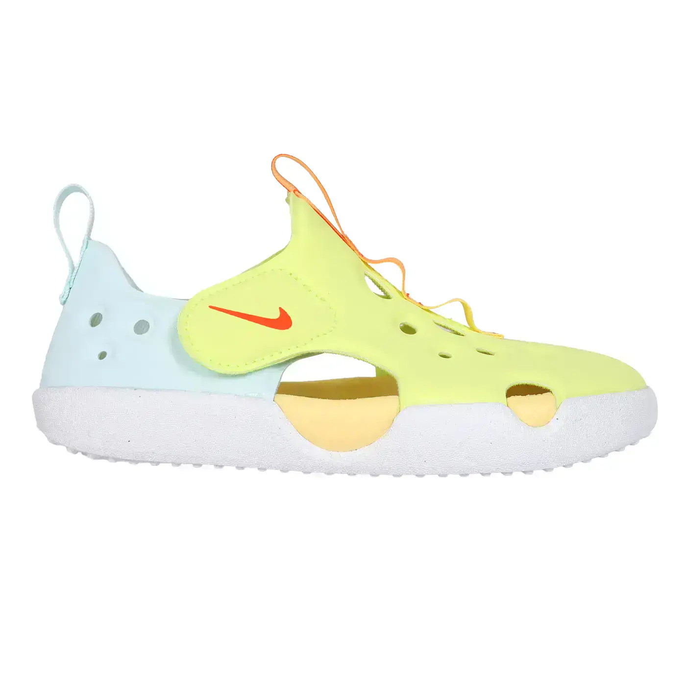 NIKE SUNRAY PROTECT 4 (PS) 男女小童涼鞋(休閒 魔鬼氈 「IB8892-781」-芥末綠橘藍,20