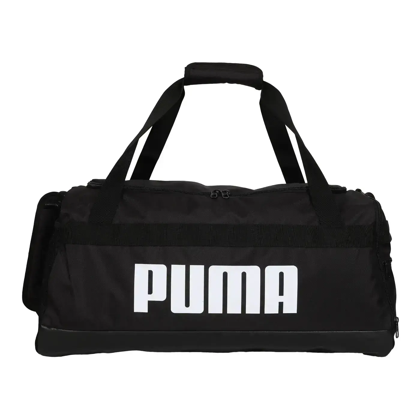 PUMA CHALLENGER運動中袋(側背包 裝備袋 手提包 肩背包「09114501」-黑白,F