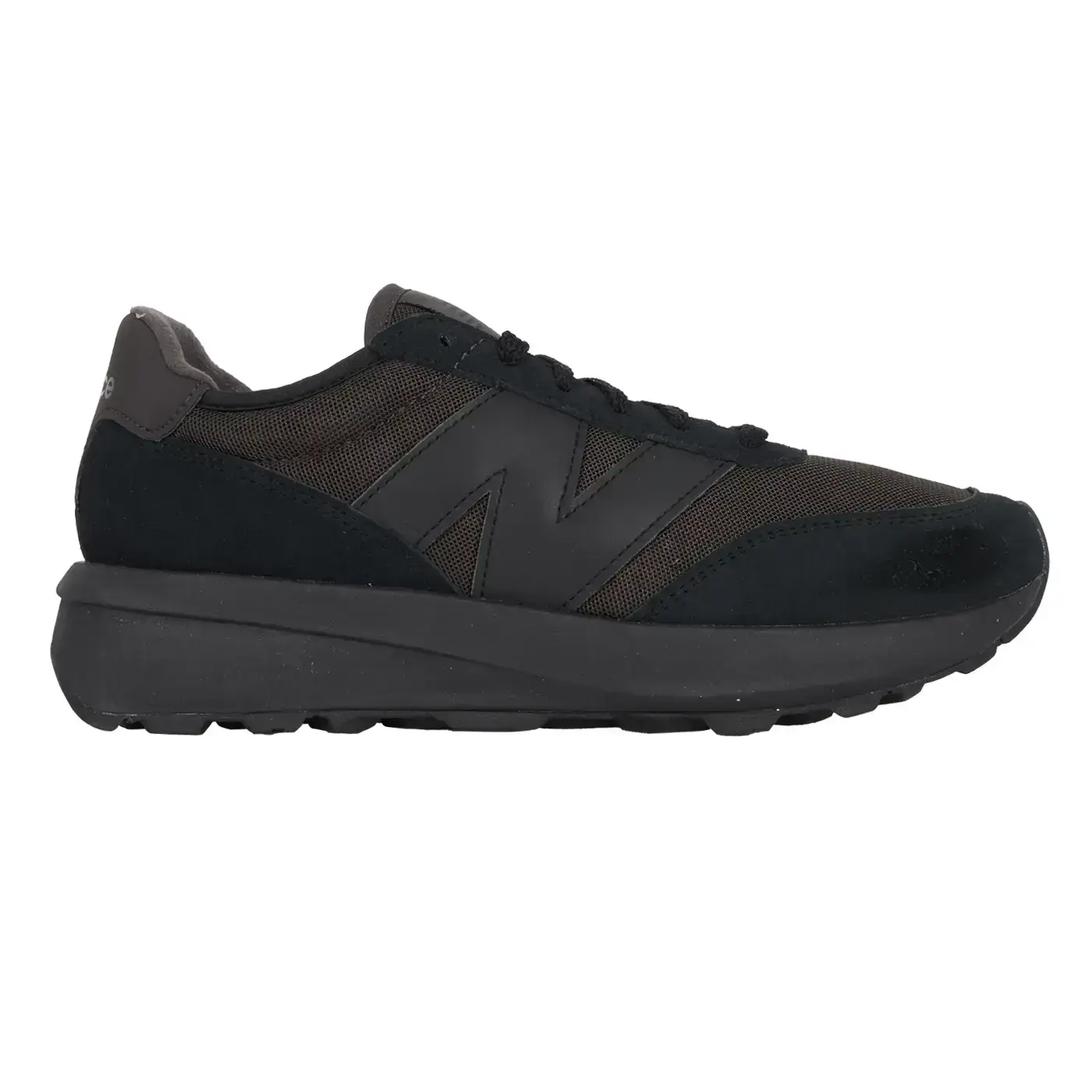NEW BALANCE U370 男復古休閒鞋( 慢跑 運動 休閒 NB「U370100」-黑,28