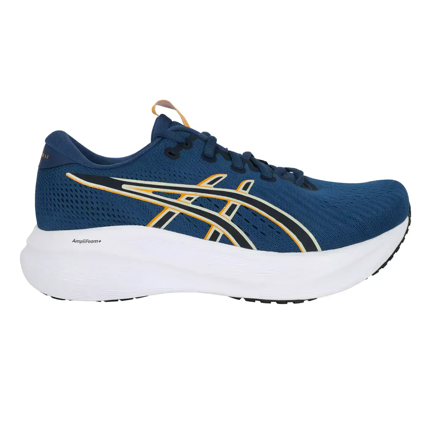 ASICS GEL-EXCITE 11 男慢跑鞋-4E( 寬楦 運動「1011C079-403」-丈青黑白黃,29