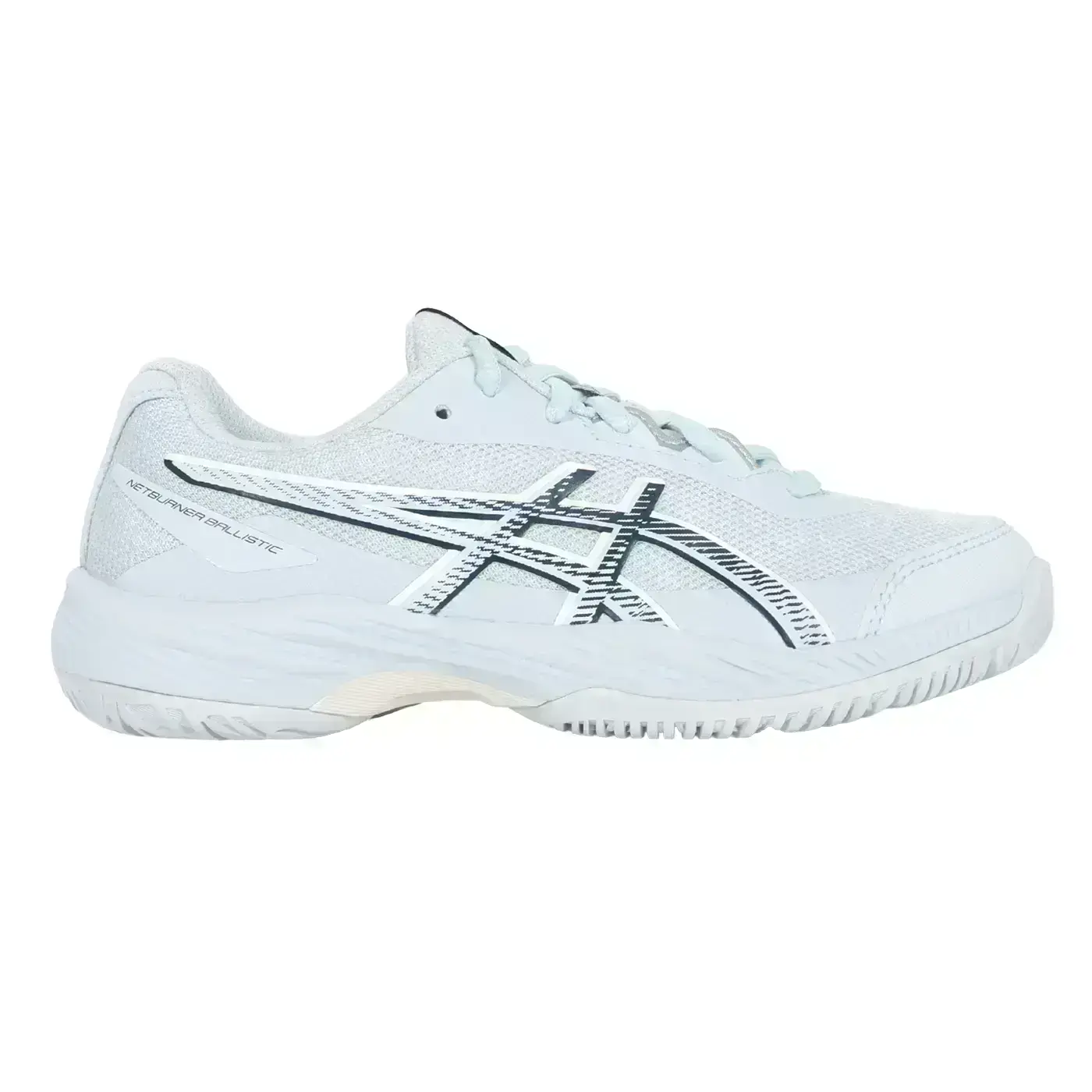ASICS GEL-NETBURNER BALLISTIC 4 GS 男童排球鞋「1054A013-400」≡排汗專家-淺霧藍白,24