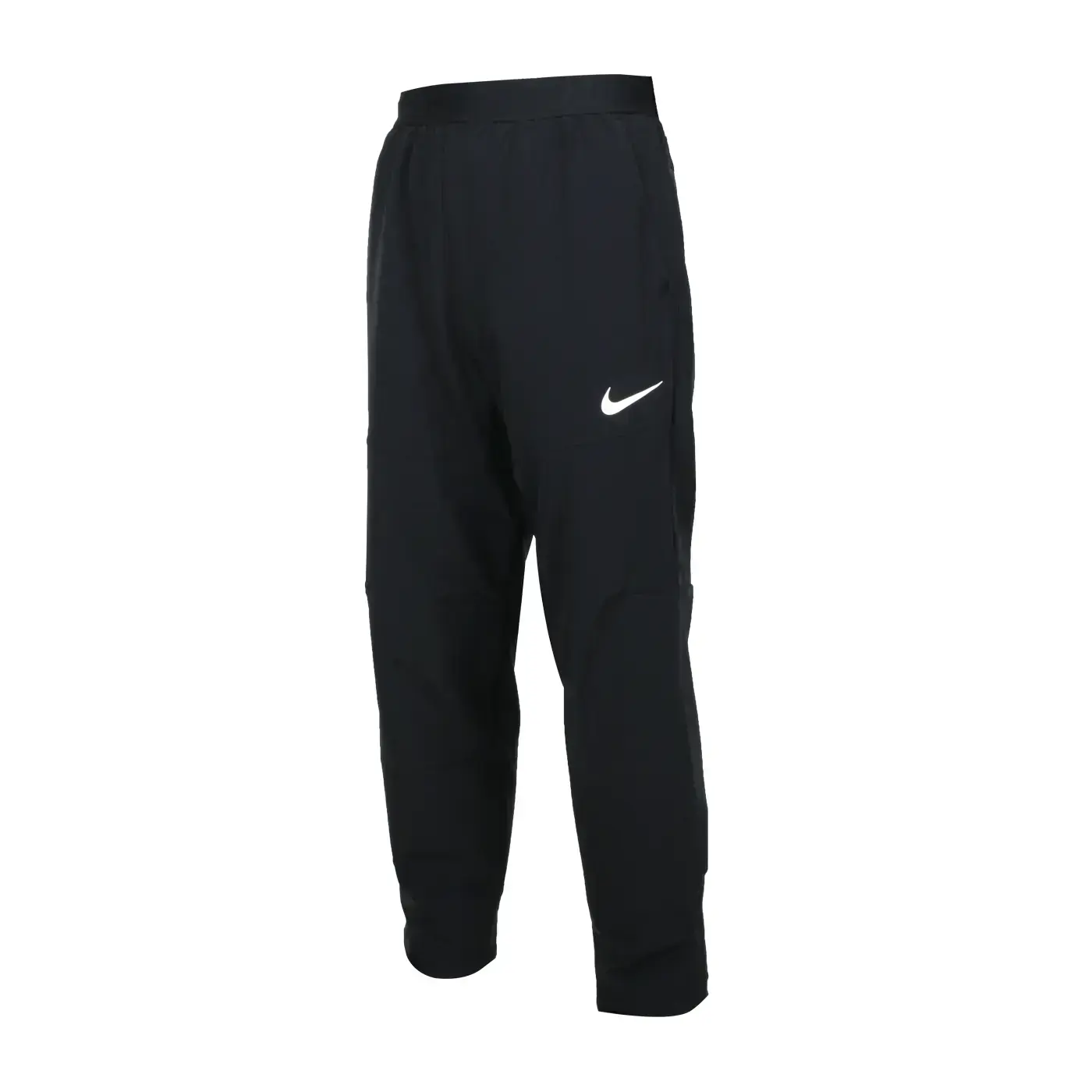 NIKE 男運動長褲( 慢跑 刷毛 保暖 平織「DQ6592-010」-黑白,3XL