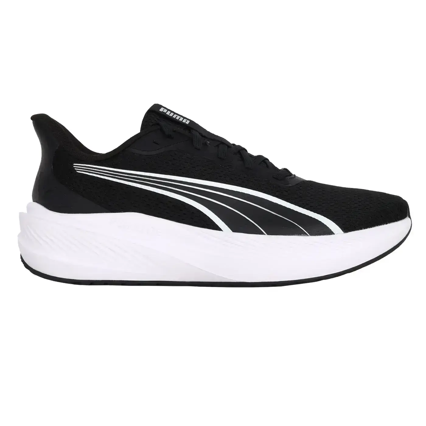 PUMA Dasher Lite 男慢跑鞋( 慢跑 運動 休閒「31258601」-黑白,27