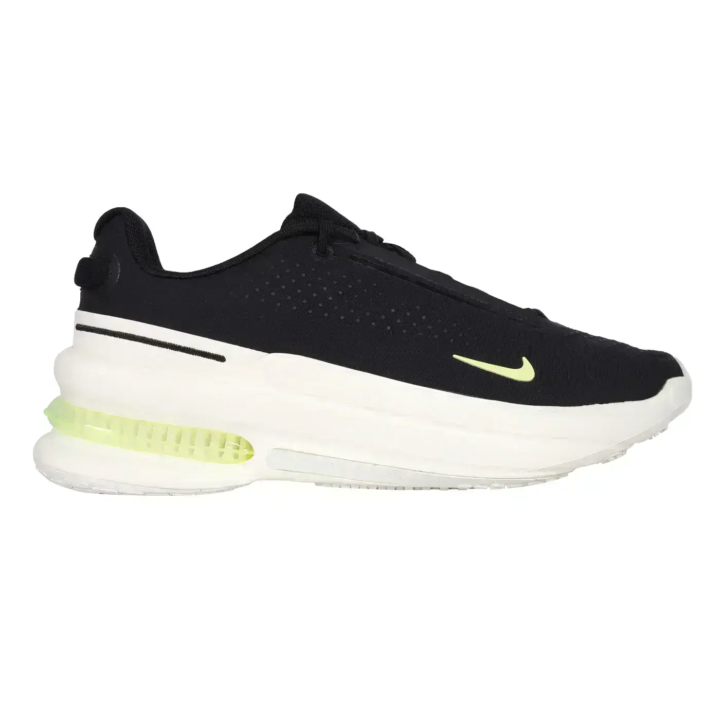 NIKE AIR ZOOM UPTURN SC 男緩震氣墊運動鞋( 休閒 慢跑「IB2746-001」-黑螢光黃,27