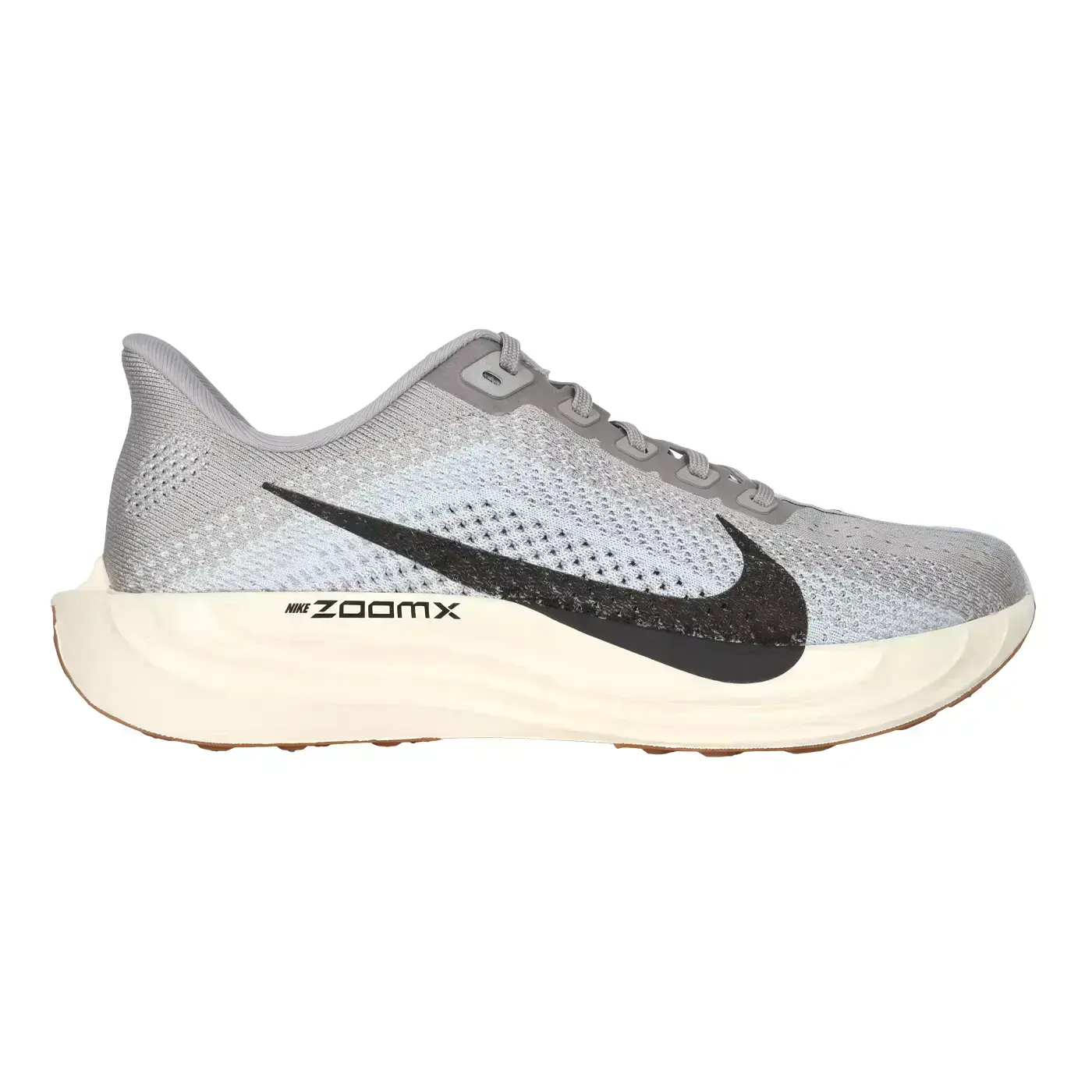 NIKE PEGASUS PLUS 男回彈緩震慢跑鞋( 路跑 運動 反光「FQ7262-010」-灰淺灰黑,28