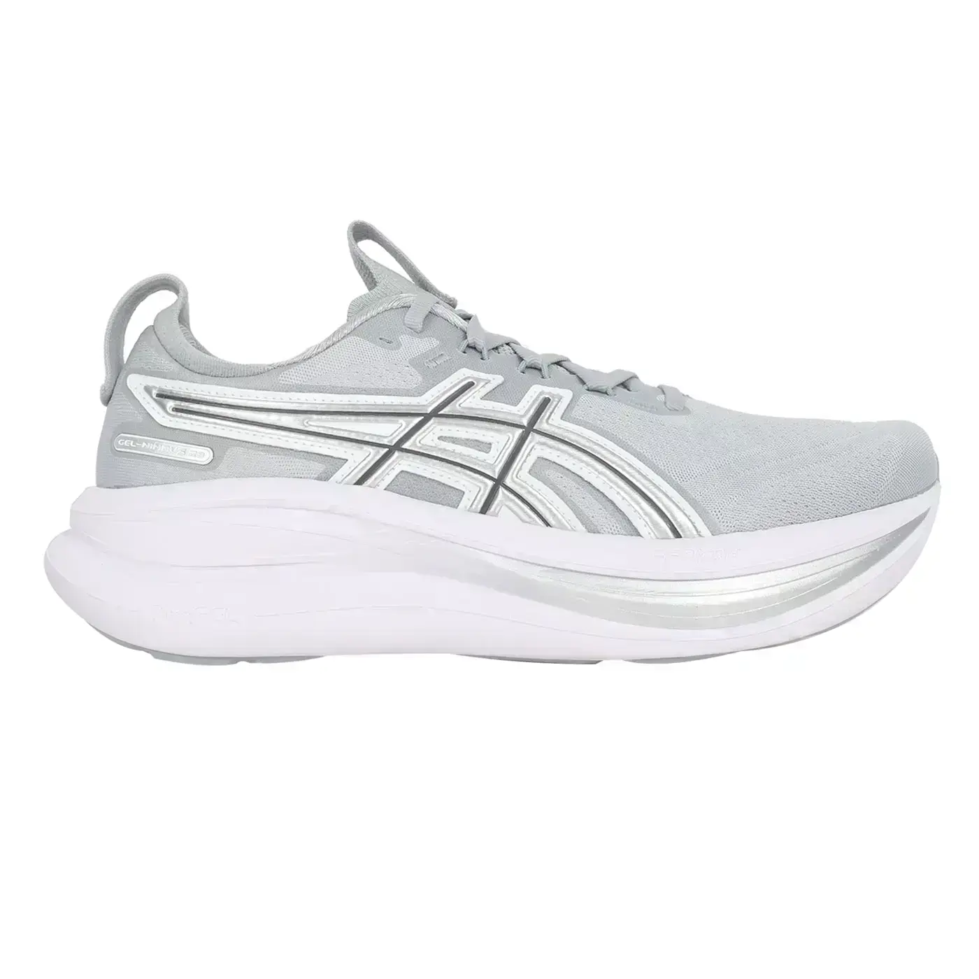 ASICS GEL-NIMBUS 28 ATC 男復古緩衝慢跑鞋(「1011C222-020」-灰白銀黑,26