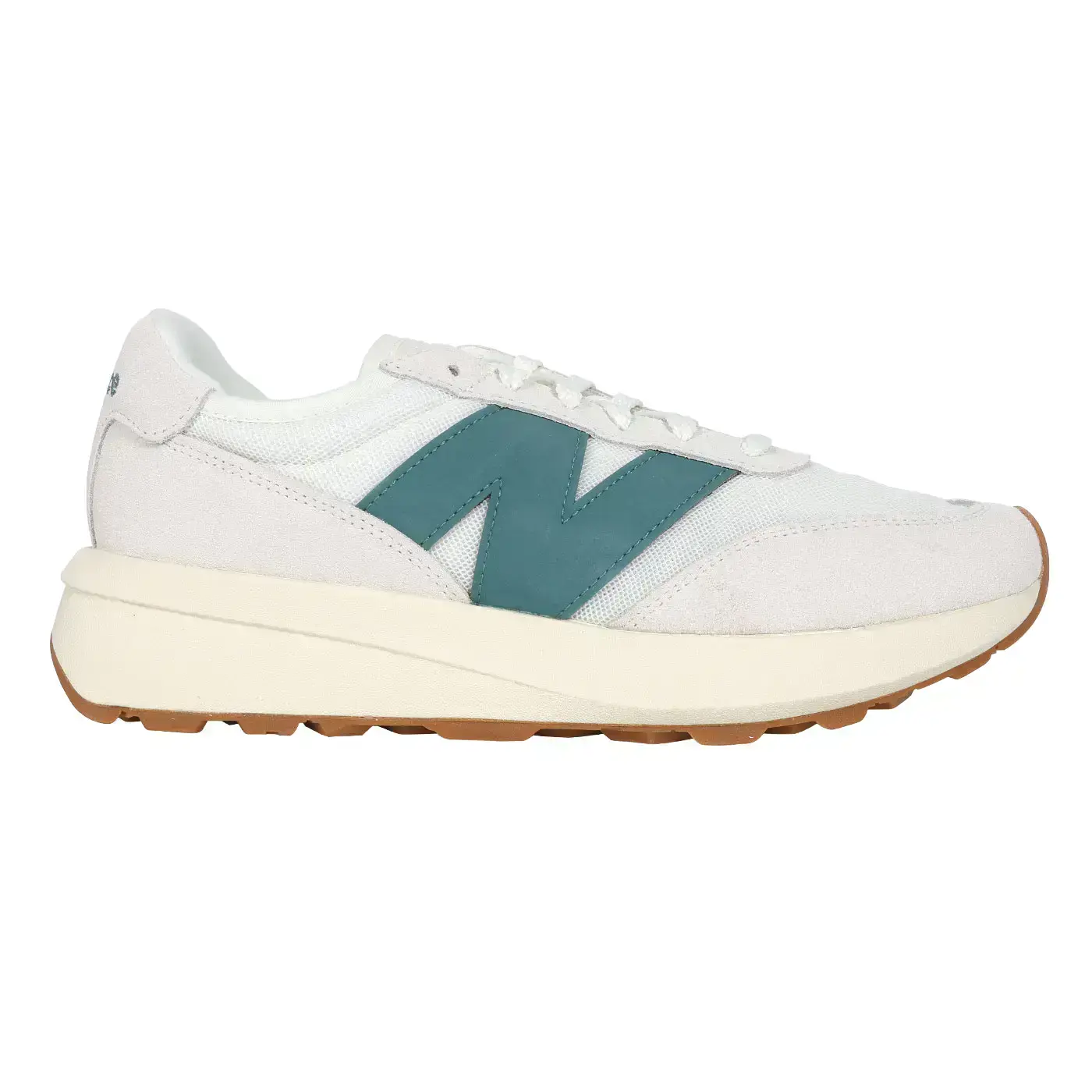 NEW BALANCE 男休閒運動鞋( 370系列 慢跑 運動 休閒 NB「U370CC」-淺灰白綠,28