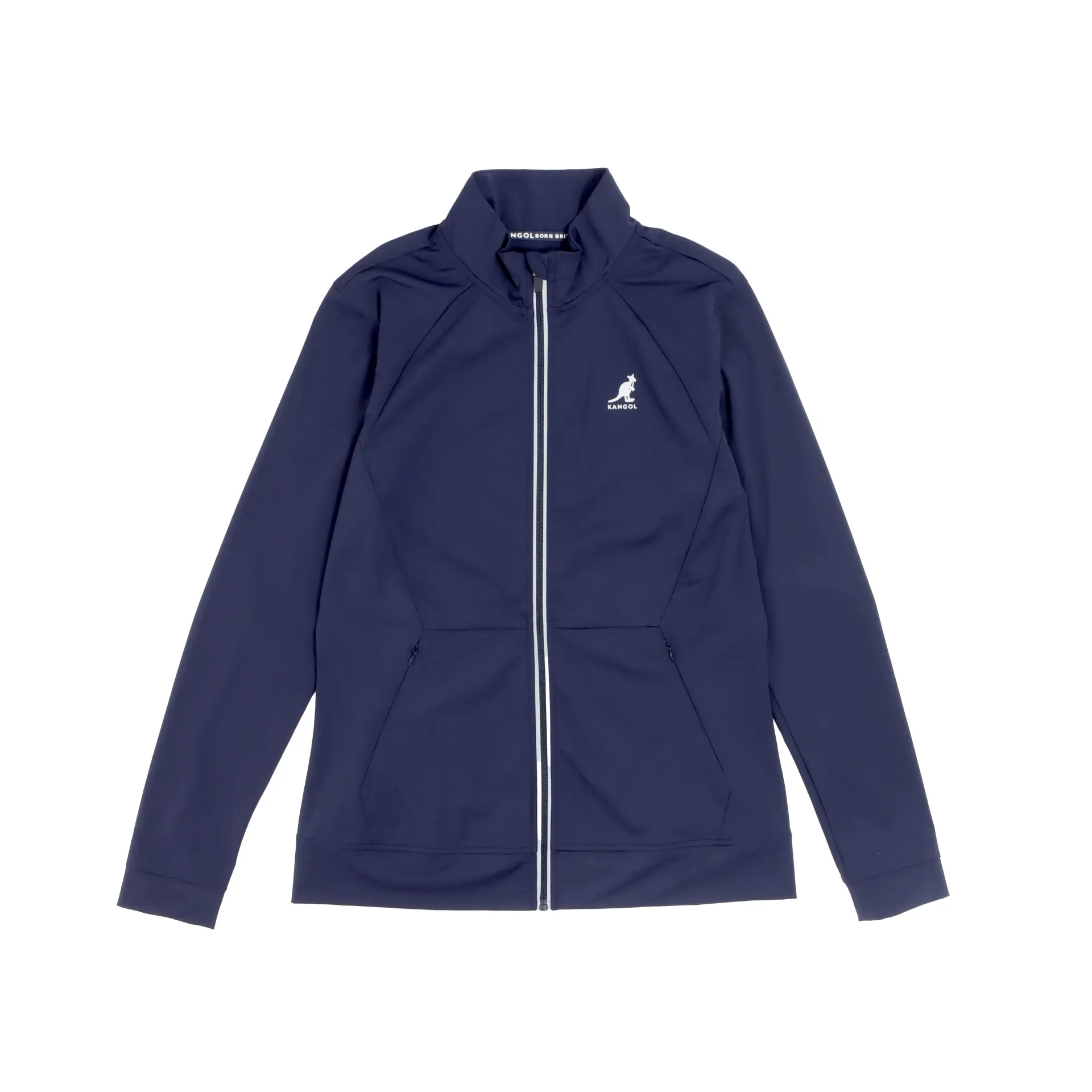 【Kangol】涼感輕量防曬外套-深藍,2XL