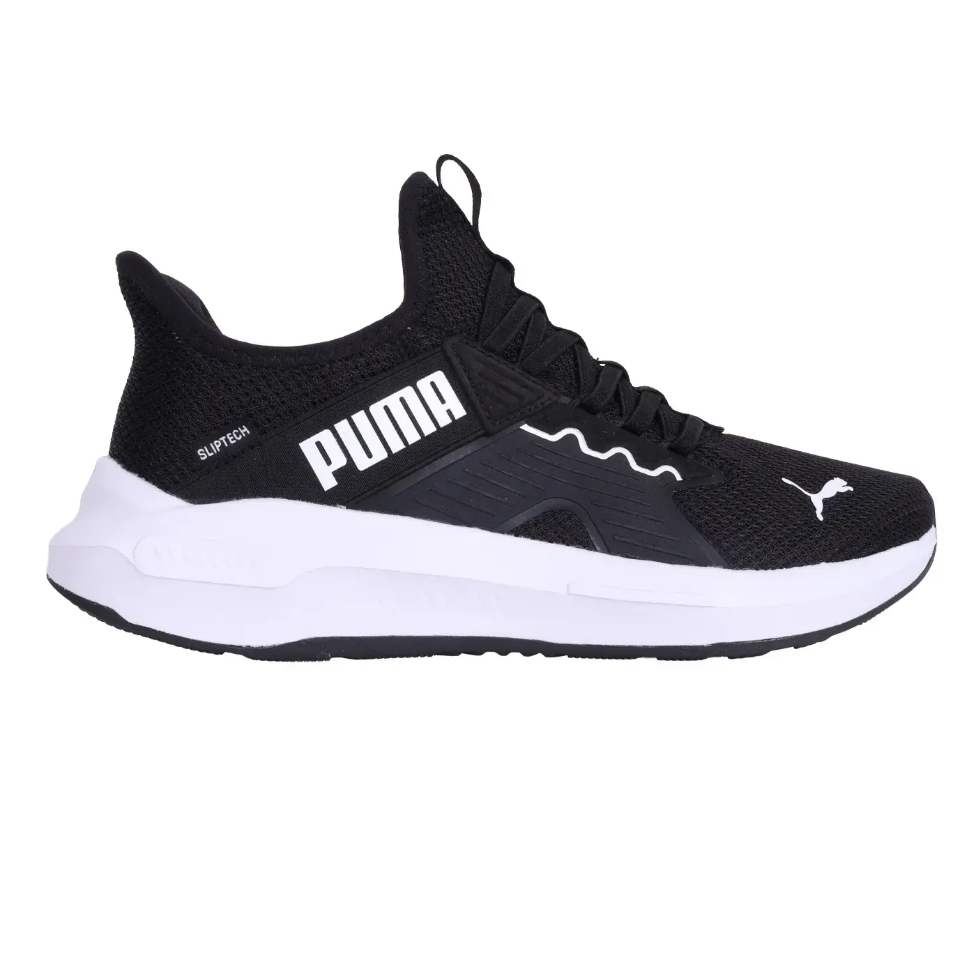 PUMA Softride Enzo 5 Slip Tech 男慢跑鞋( 休閒「31258101」-黑白,26