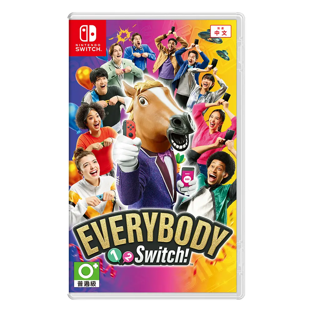 【NS 遊戲】任天堂 Everybody 1-2-Switch《亞中版》