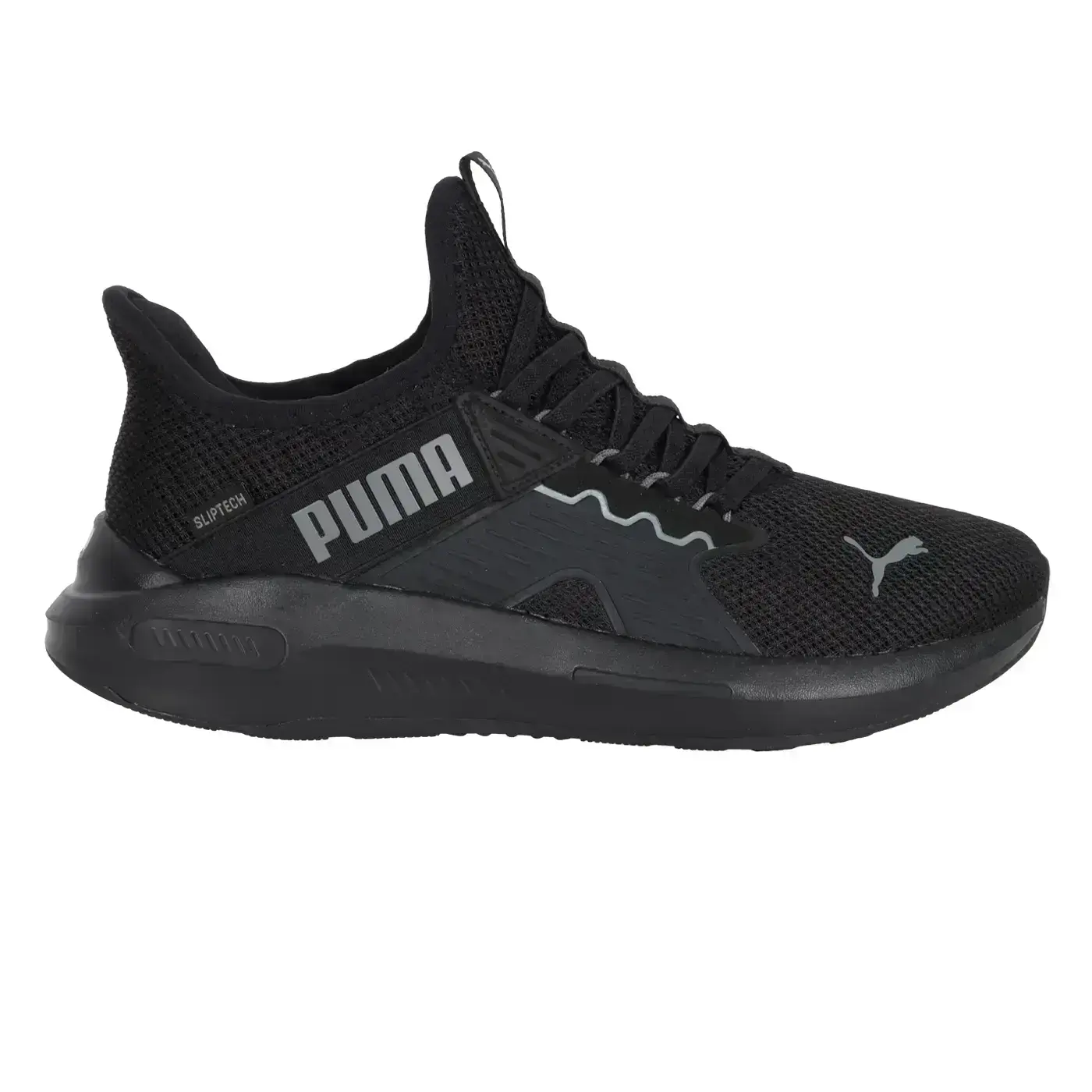 PUMA Softride Enzo 5 Slip Tech 男慢跑鞋(「31258106」-黑灰,28