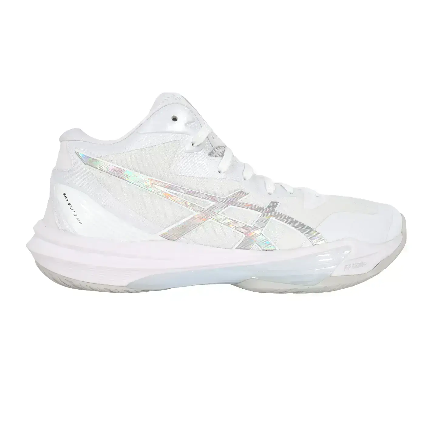 ASICS SKY ELITE FF MT 3 男高筒排球鞋( 排球「1053A077-100」-白炫銀,26