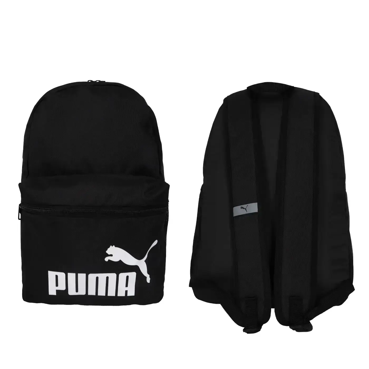 PUMA PHASE後背包(雙肩包 肩背包 旅行包「09116401」-黑白,F