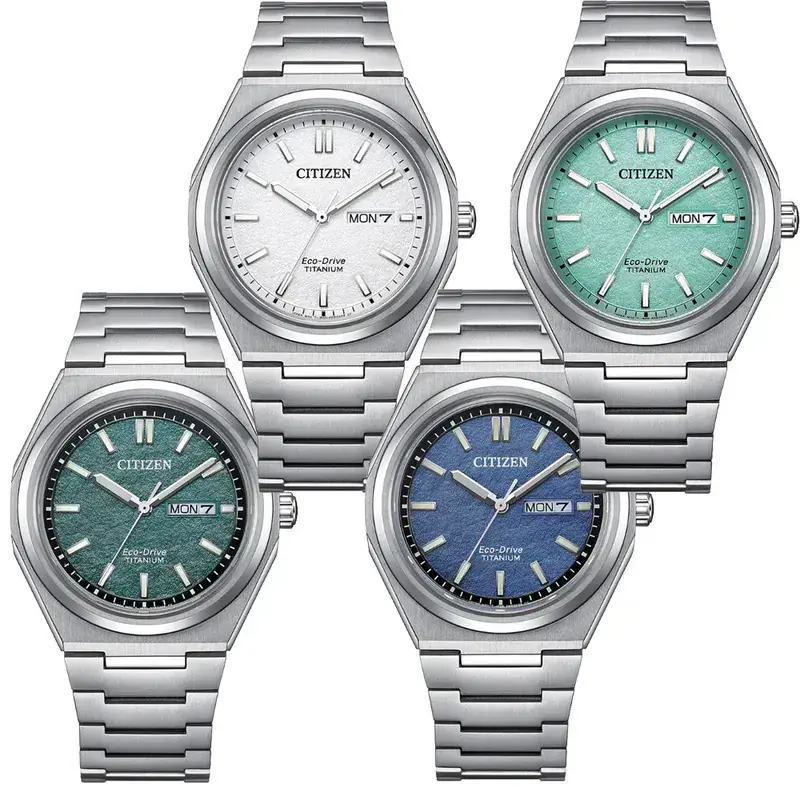 星辰錶CITIZEN GENT'S 限量 鈦金屬 光動能男錶 39.5MM (AW0130-85A/AW0130-85M)#藍｜AW0130-85L-藍｜AW0130-85L