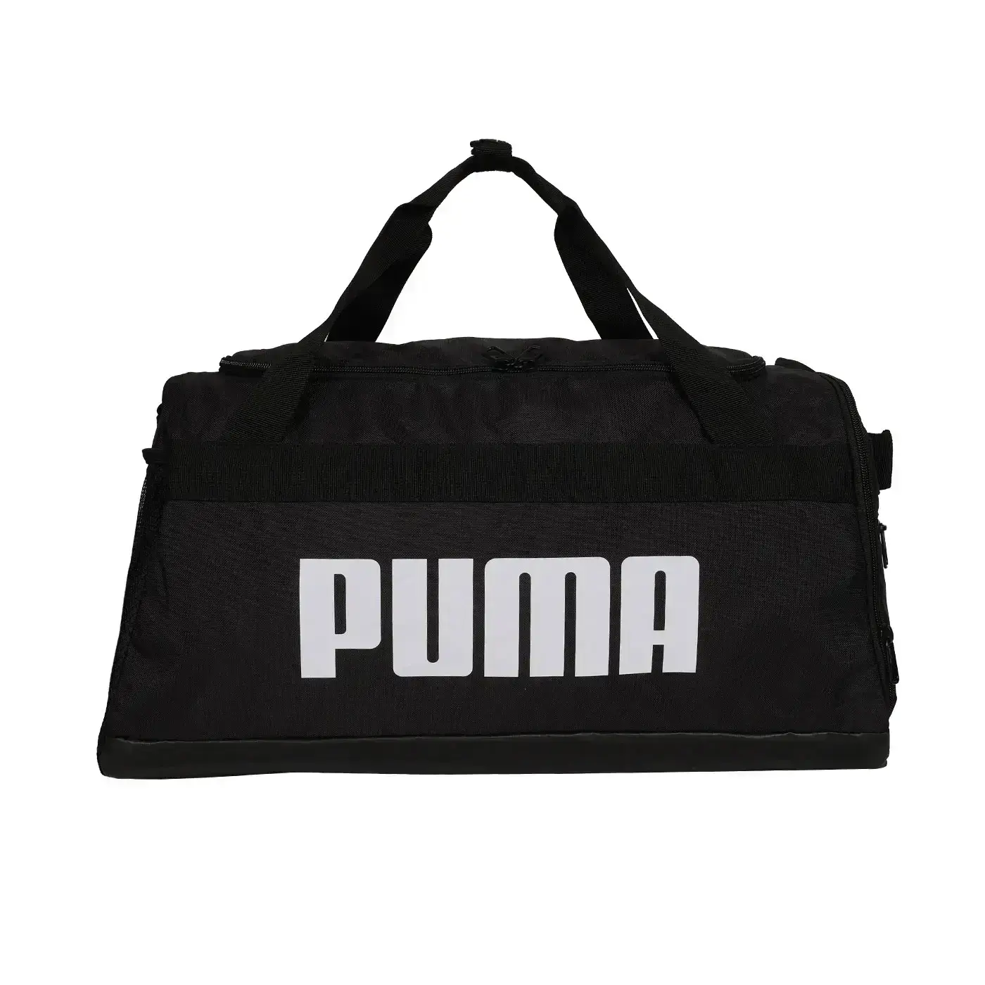 PUMA CHALLENGER運動旅行袋(側背包 裝備袋 手提包 肩背包「09114301」-黑白,F