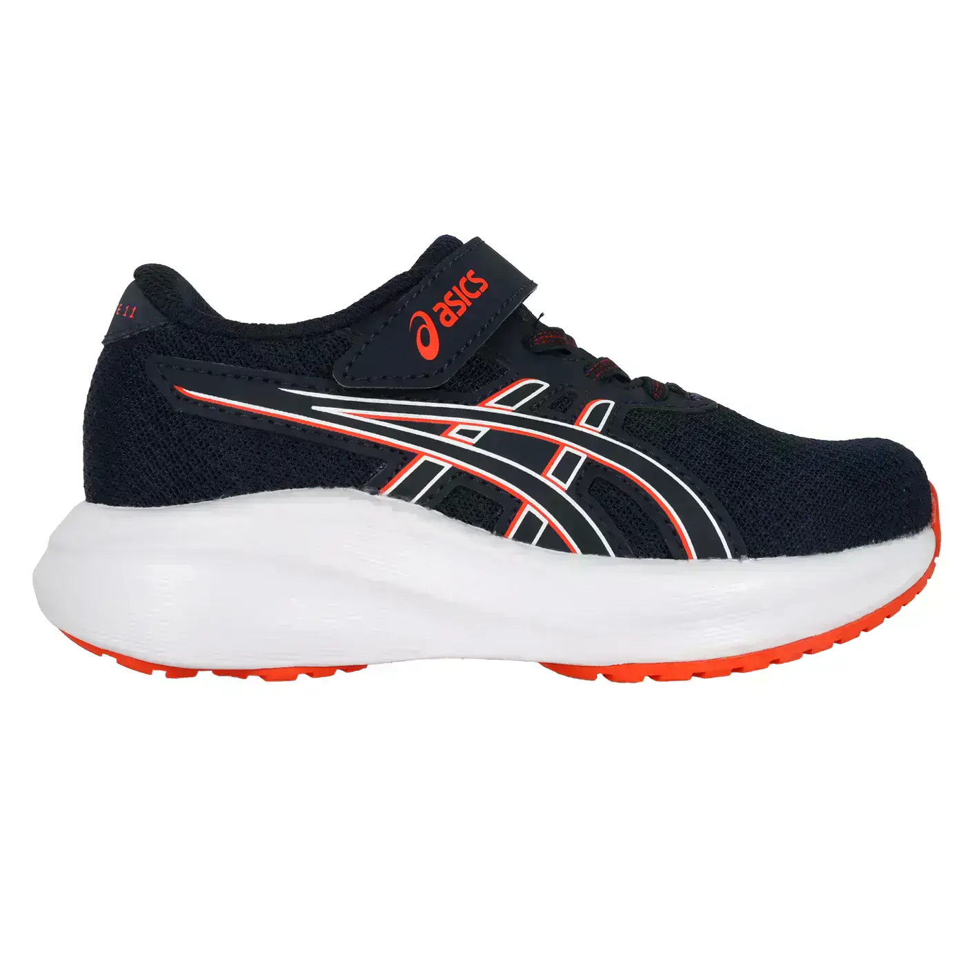 ASICS PRE EXCITE 11 PS 男大童運動鞋( 童鞋 魔鬼氈「1014A375-400」-丈青橘白,17