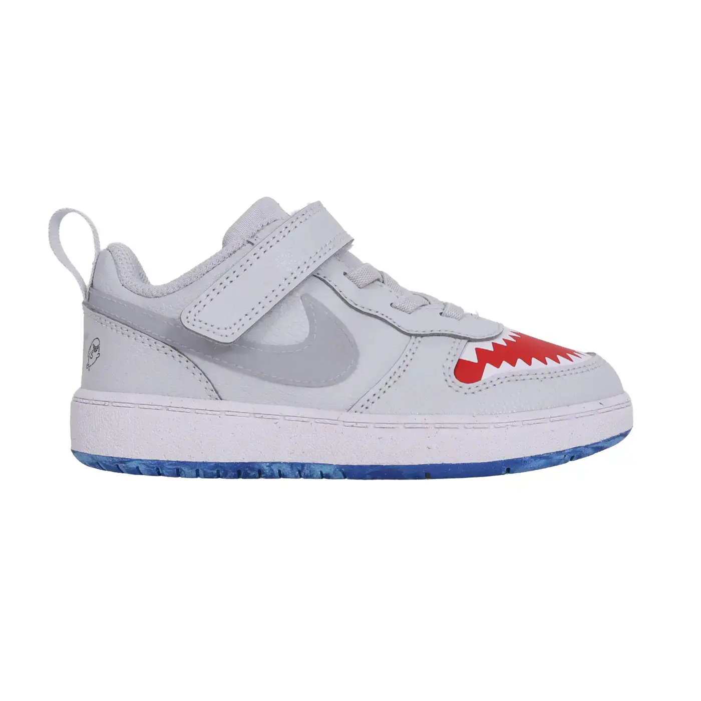NIKE COURT BOROUGH LOW LILS 男小童運動休閒鞋(「IO1662-001」-灰紅白藍,16
