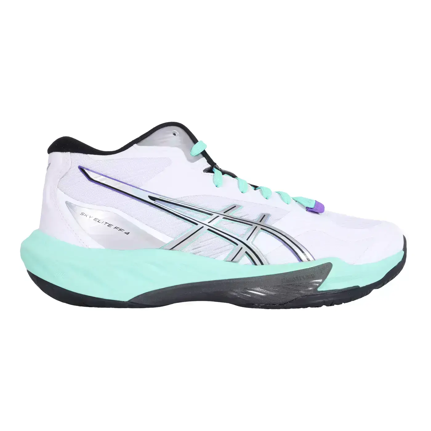 ASICS SKY ELITE FFMT4 SHINE PACK男排球鞋(「1051A101-100」-白綠銀黑紫,28