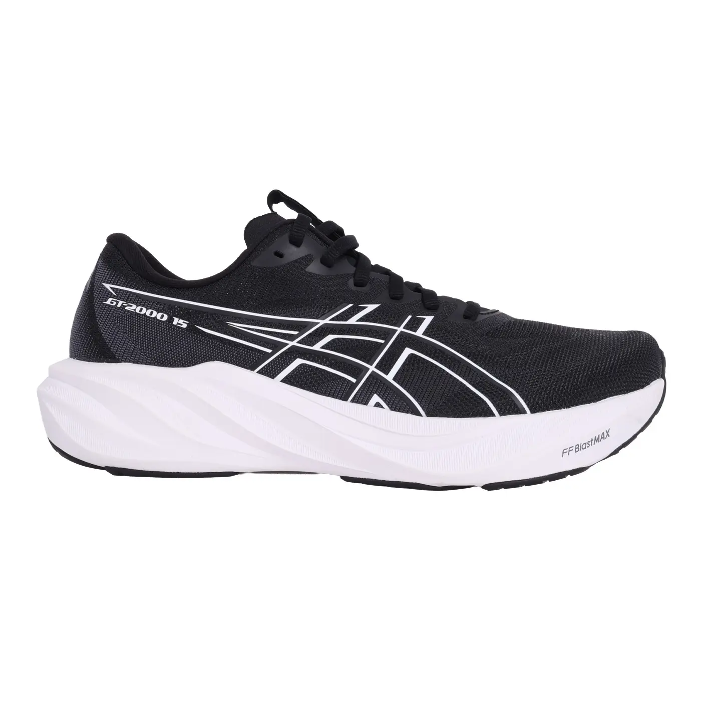 ASICS GT-2000 15 男支撐慢跑鞋-4E( 寬楦 亞瑟士「1011C234-001」-黑白,28