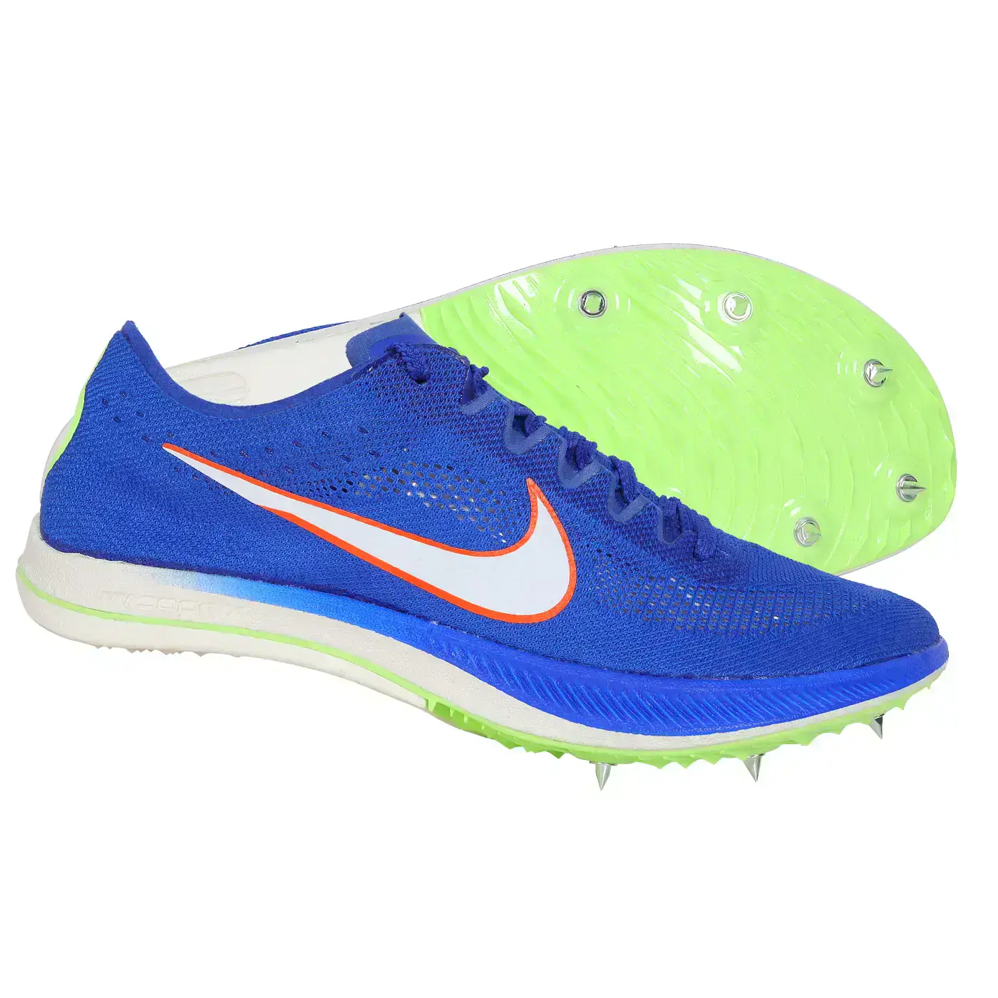 NIKE ZOOMX DRAGONFLY 男女田徑釘鞋(長距離)(「CV0400-400」-藍白橘淺綠,11.5
